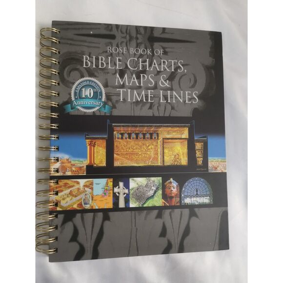 ROSE BOOK OF BIBLE CHARTS, MAPS & TIME LINES - Picture 1 of 1